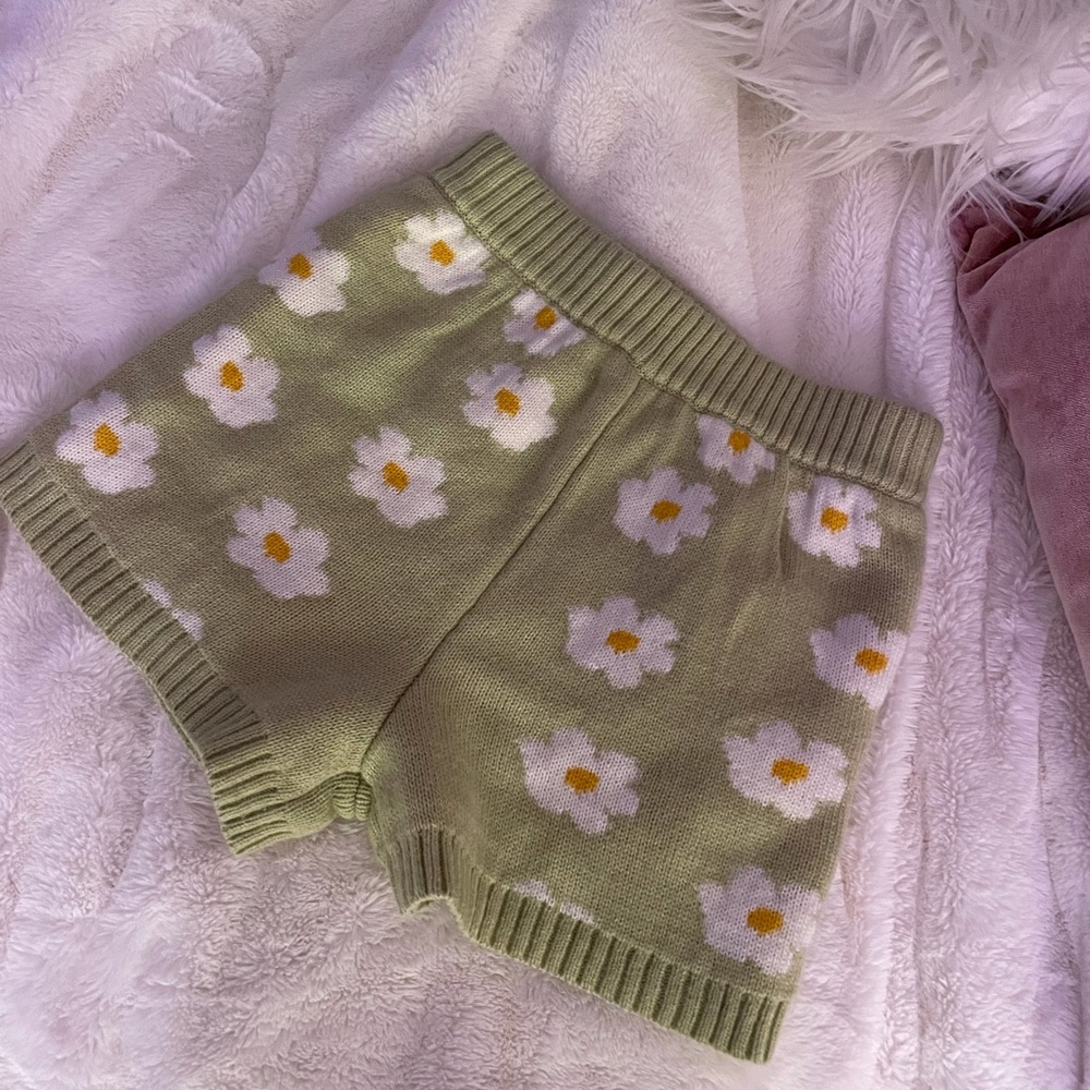 ALTRD STATE FLOWER KNIT SHORTS